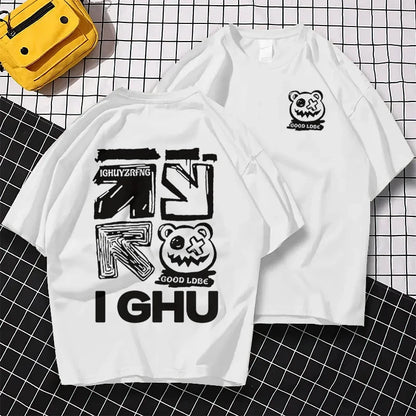 Oversized 3D Print T-Shirt – Quick-Dry Streetwear Essential