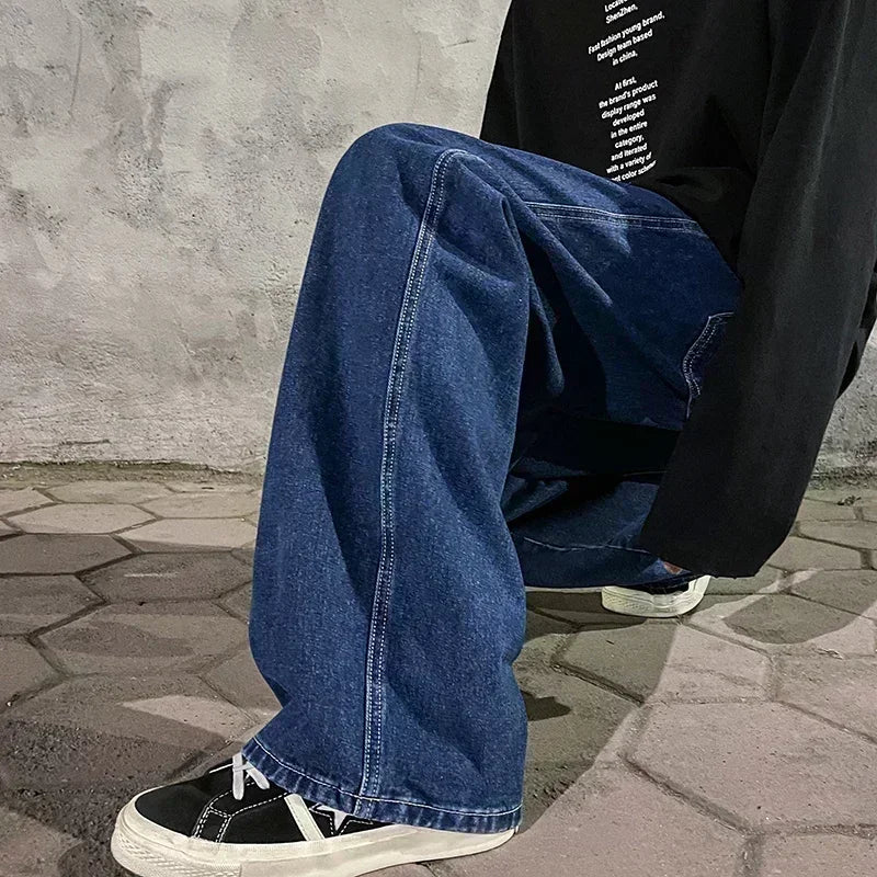 Korean Style Streetwear Jeans - Extra Wide
