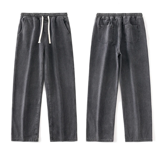 Extra Wide Casual Jeans - Relaxed Fit